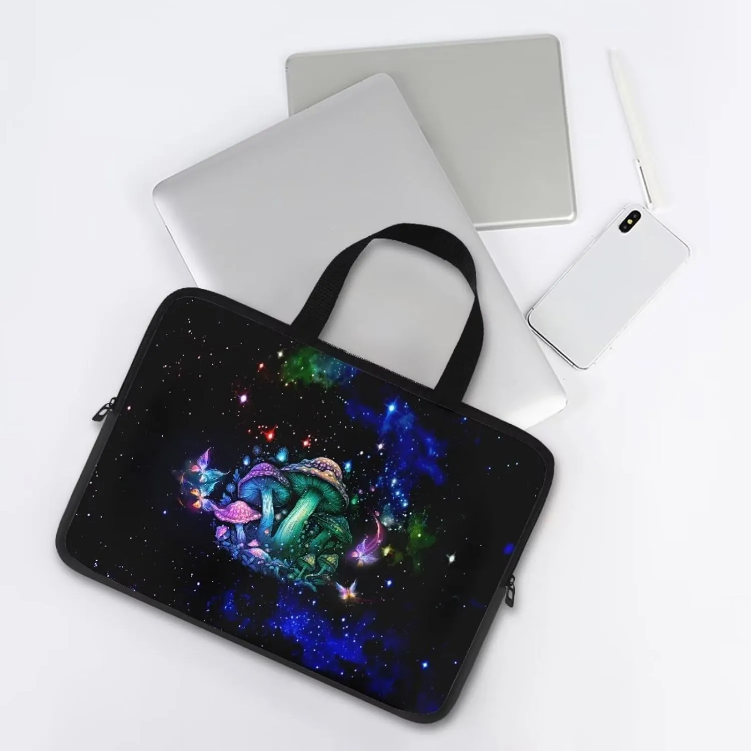 10-17Inch Laptop Bag Sleeve Case with padded handle for Pad/Netbook/Tablet/Reader
