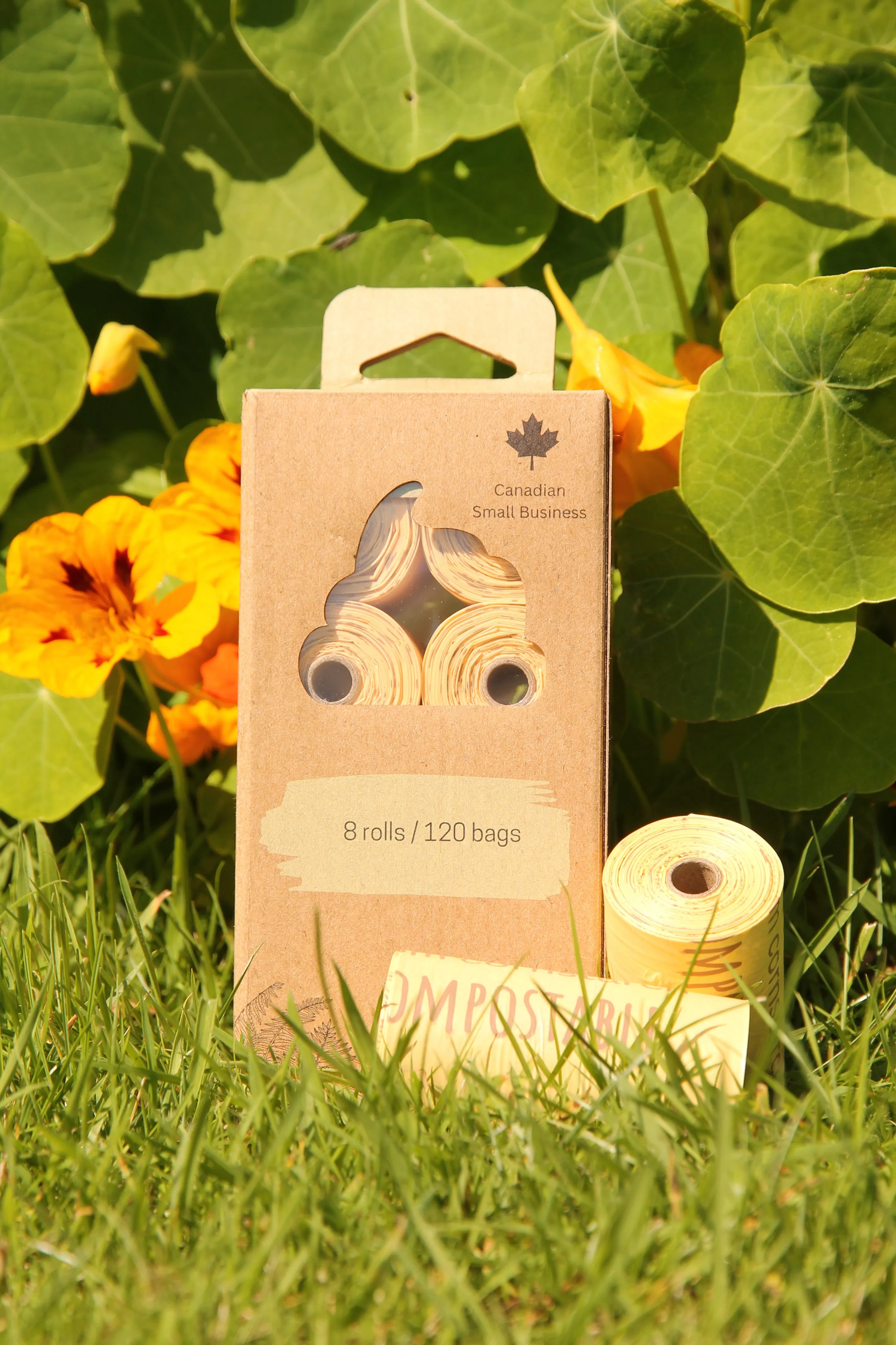 100% Compostable Poop Bags