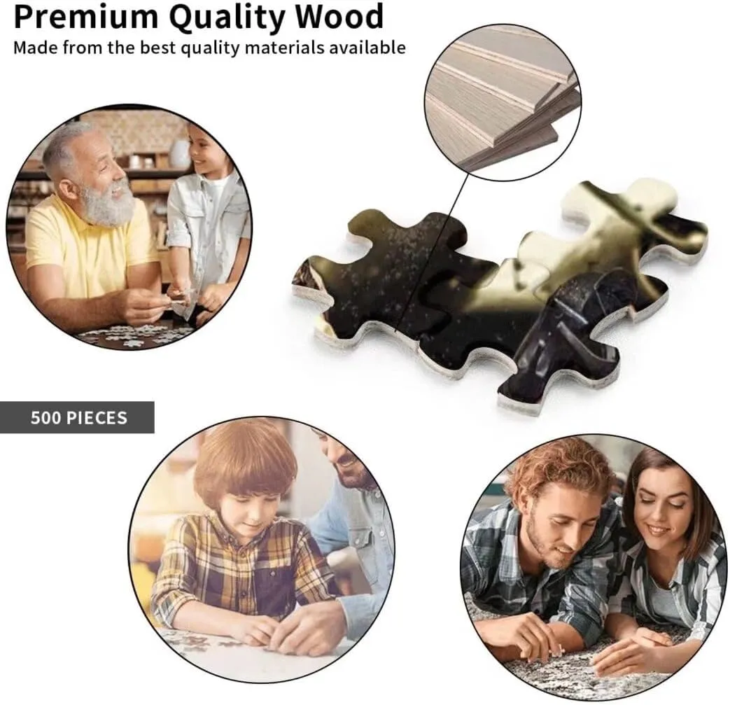 1000 Pieces Puzzles for Adults Kids Cool Anime Fishing Village at Dusk Anime Wooden Puzzles Family Decorations Puzzle Game Education Game Parent Child Game Thick Sturdy Hard Challenging Difficult