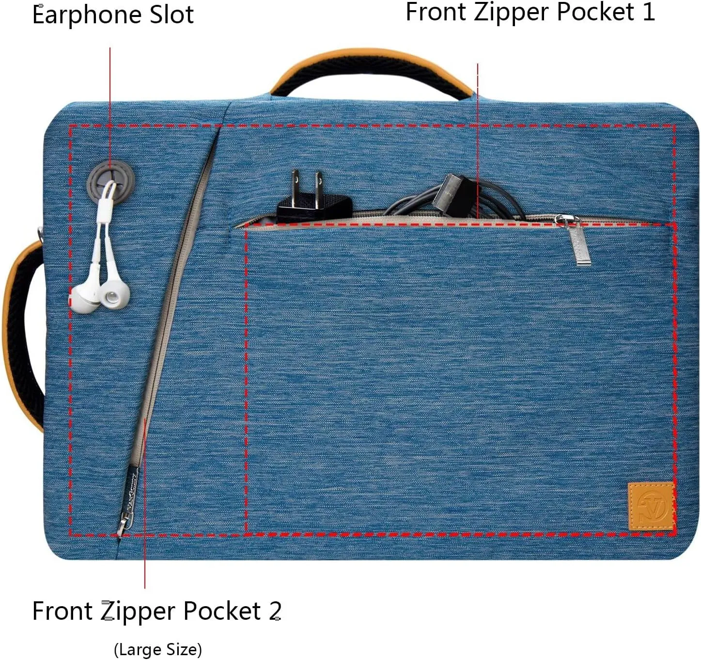 14 in Laptop Bag Compatible with Dell Precision 5490 5480 5470 3490 3480 3470, Pro Rugged 14, Compatible with Alienware X14