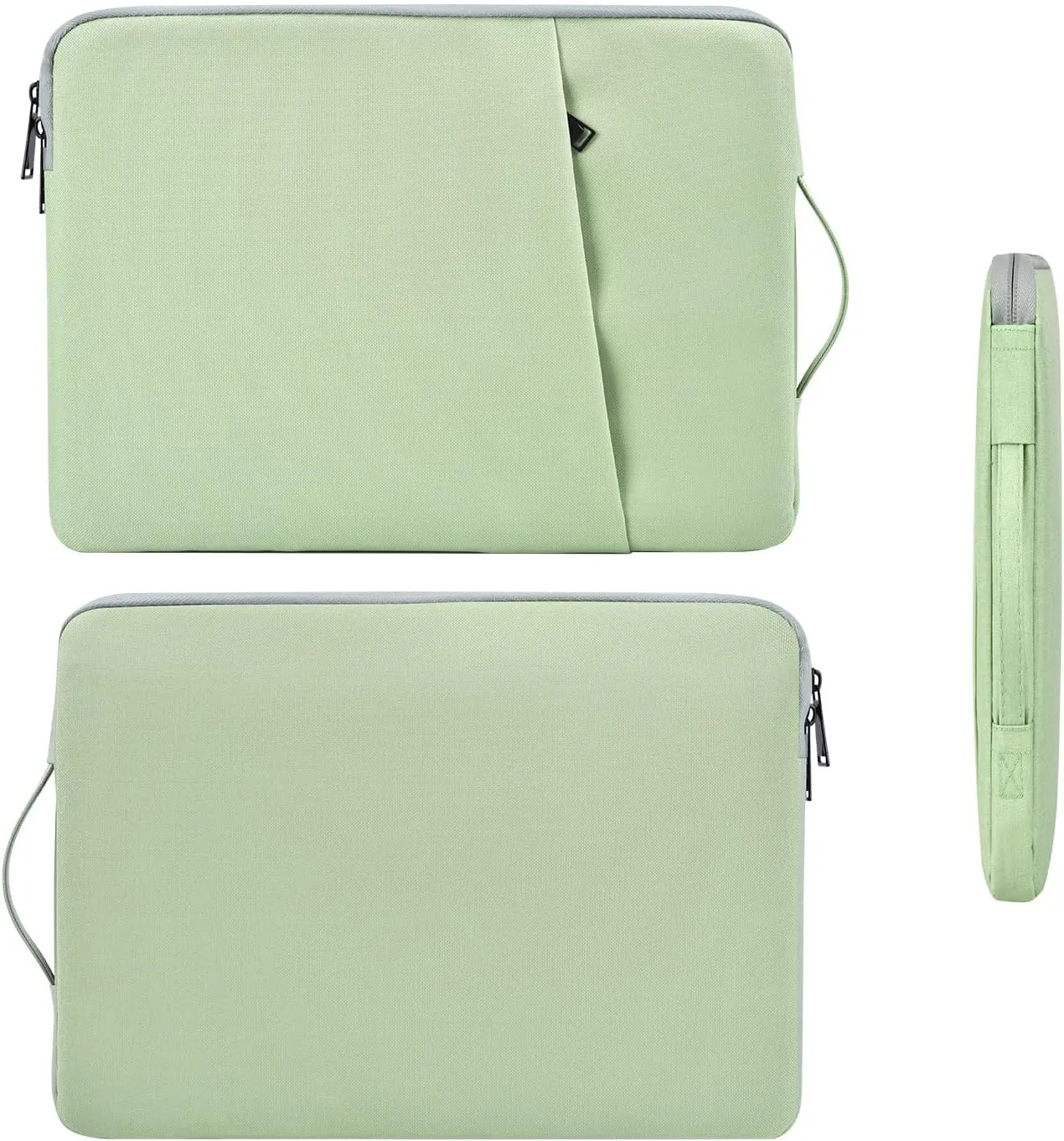 14 Inch Laptop Case Computer Sleeve for HP Lenovo Acer Dell Chromebook/Stream/Aspire 3, Lenovo IdeaPad/ThinkPad, ASUS Chromebook/Vivobook Go, Dell Latitude 7490 Bag, Green