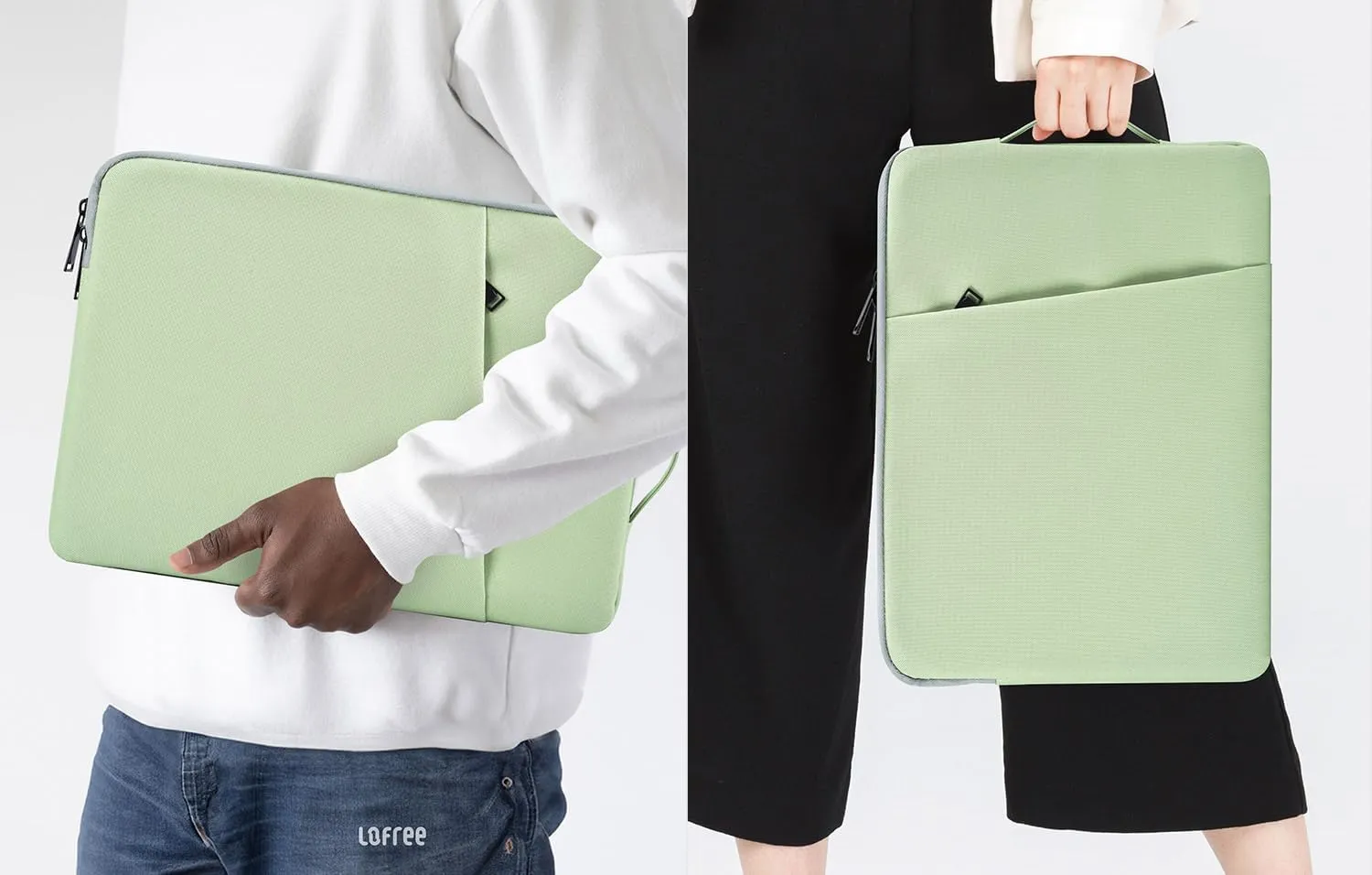 14 Inch Laptop Case Computer Sleeve for HP Lenovo Acer Dell Chromebook/Stream/Aspire 3, Lenovo IdeaPad/ThinkPad, ASUS Chromebook/Vivobook Go, Dell Latitude 7490 Bag, Green