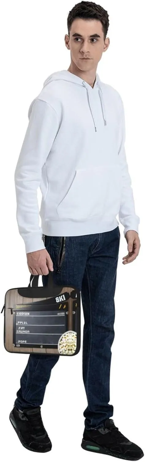 15.6 Inch Laptop Bag - Case with Soft Interior, Multiple Pockets - Ideal, Travel and Business Chicago Reflect
