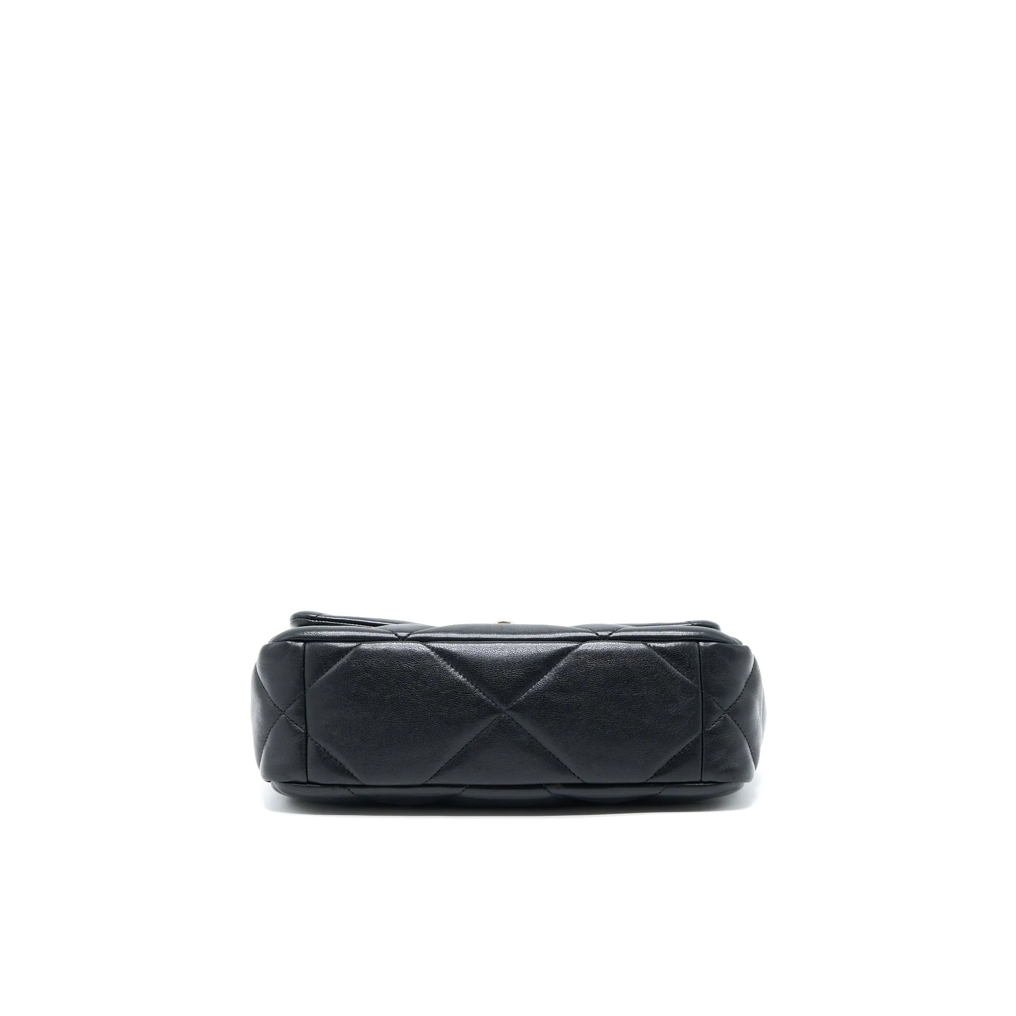 19 Hardware Black Safe transactions Small Bag Multicolour Excellent Lambskin Chanel