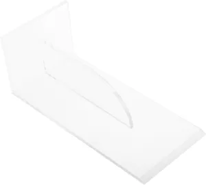 1pc Cake Smoother Transparent Baking Scraper Tool for Easy Frosting and Decoration Reusable Safe for Bakers and