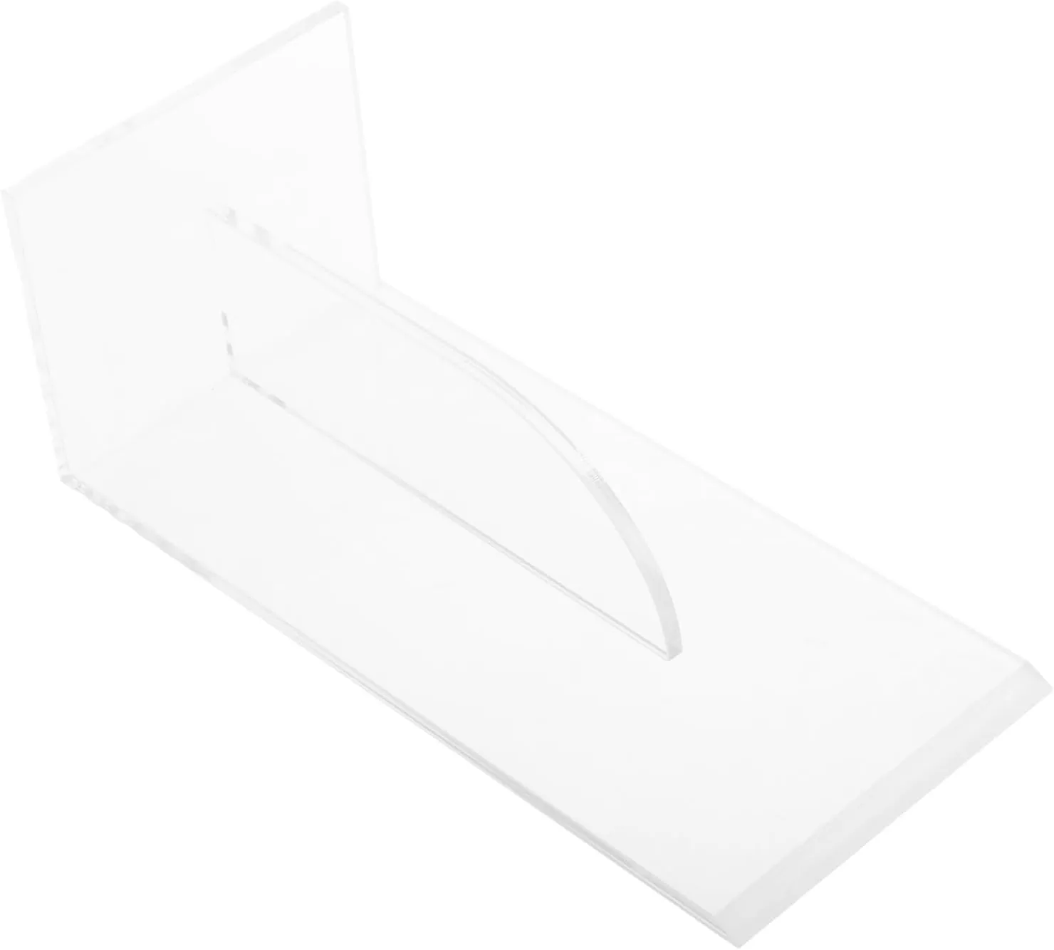 1pc Cake Smoother Transparent Baking Scraper Tool for Easy Frosting and Decoration Reusable Safe for Bakers and