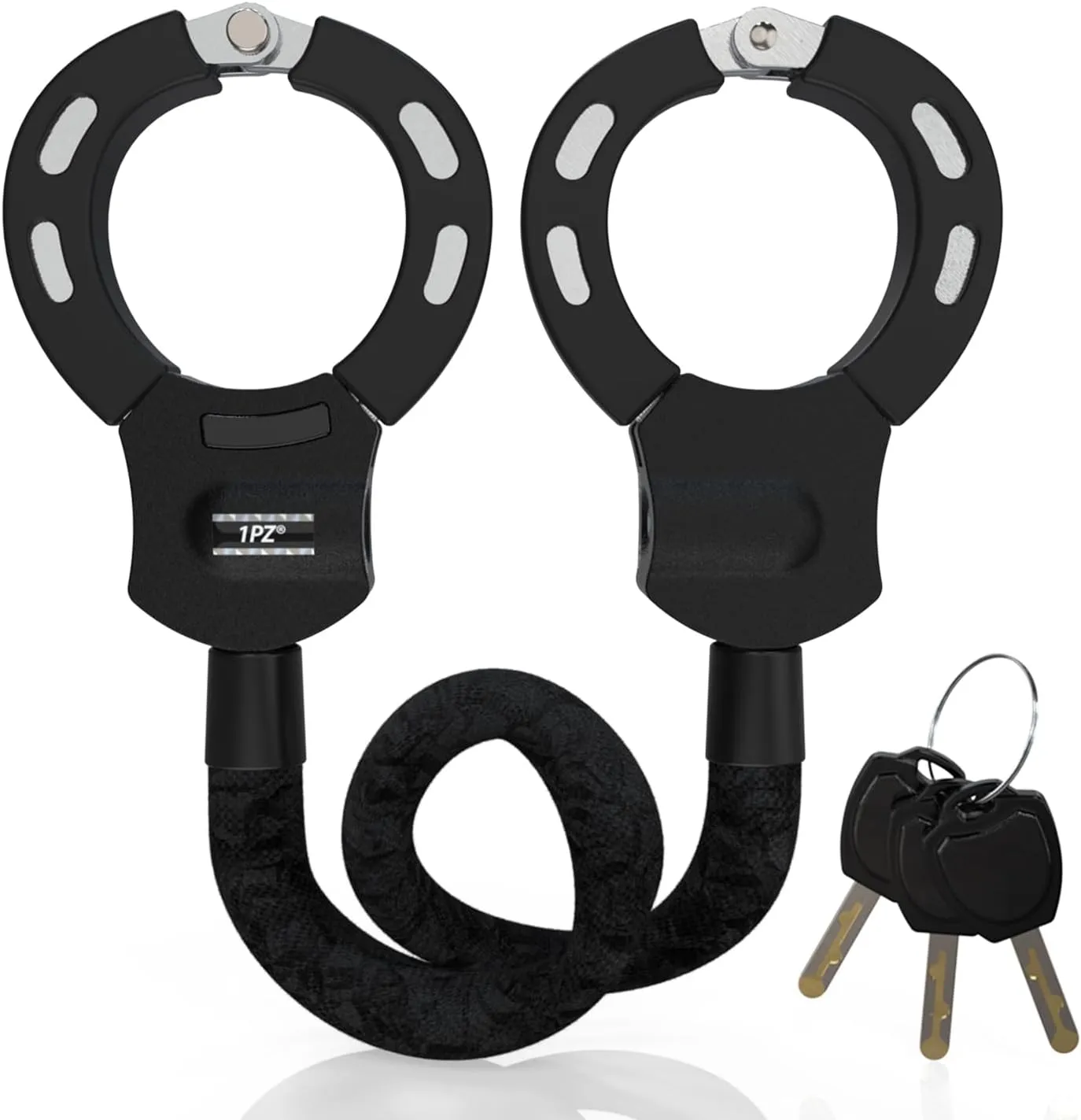 1PZ SLA-D3S Scooter Locks Anti Theft Bike Chain Lock Best Electric Scooter Lock Replacement for Segway Ninebot Xiaomi Razor and Bicycle Lock Cable Accessories