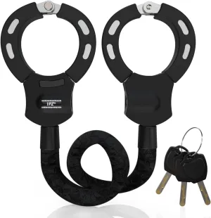 1PZ SLA-D3S Scooter Locks Anti Theft Bike Chain Lock Best Electric Scooter Lock Replacement for Segway Ninebot Xiaomi Razor and Bicycle Lock Cable Accessories