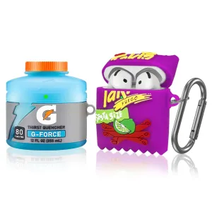 [2 Pack] Food & Drink AirPods 4 Cases