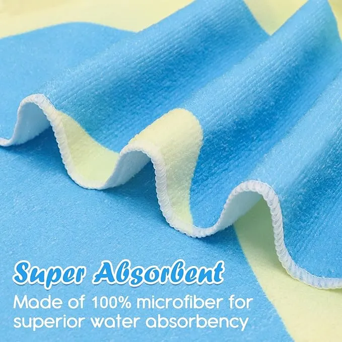 2 Pack Microfiber Beach Towel, 71"x32" XL Oversized Sand Free Beach Towels Blanket Soft & Absorbent for Adults Women Men Beach Pool Camping Travel Yoga Vacation Essentials Accessories Gifts