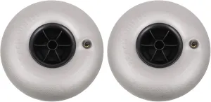 2 PC Beach Balloon Wheels, 10" Replacement Sand Tires, Cart Tires for Kayak Dolly Canoe Boat Buggy Carrie, PVC Beach Inflatable Wheel Tires Replacement, Maximum Load Capacity 88.18 Pounds
