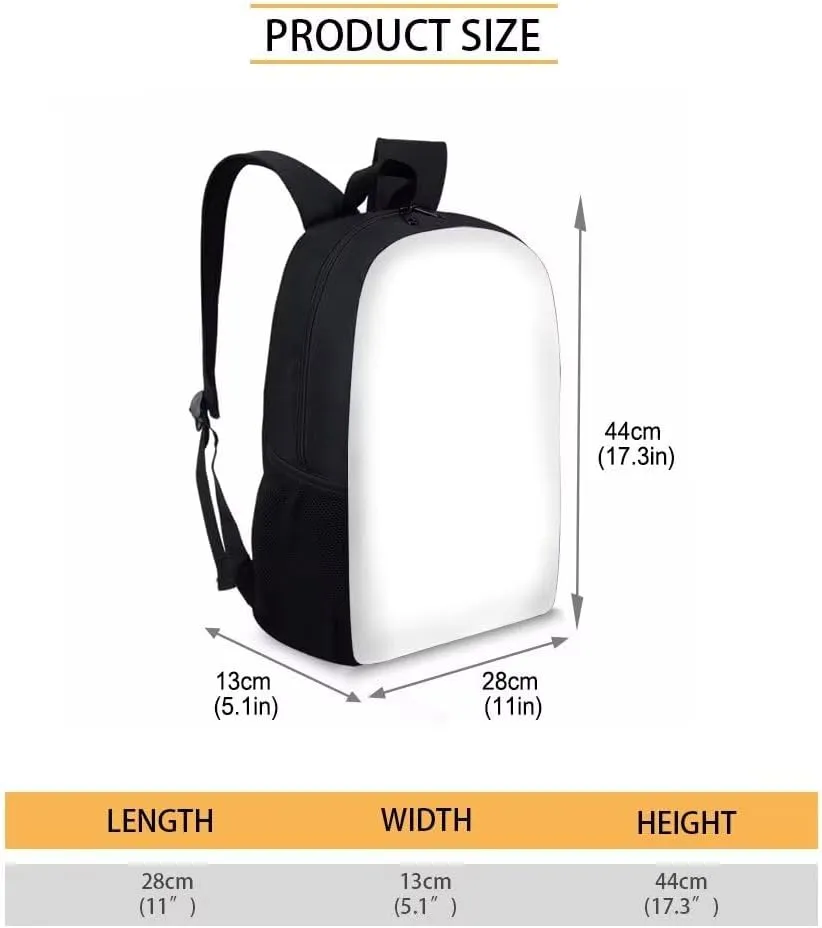 3 Pcs Kids Backpack Sets, Water Fire Softball Print Lightweight Backpack and Lunch Box Set for Students, Large 17 Inch Bookbag Pencil Box for Child Teens Boys