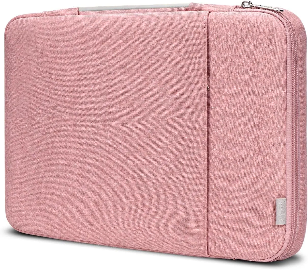360° Protective Laptop Sleeve Bag 15.6-16.1 inch Splash-Proof Laptop Bag Sleeve Compatible with MacBook/HP/Dell/Lenovo/Asus Notebook, Suit for Travel/Business/College/Men/Women, Pink
