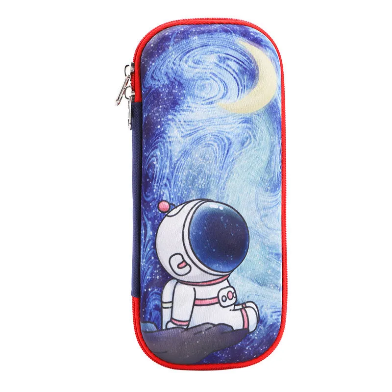 3D Cartoon Pencil Case – Kids' Large Capacity Box