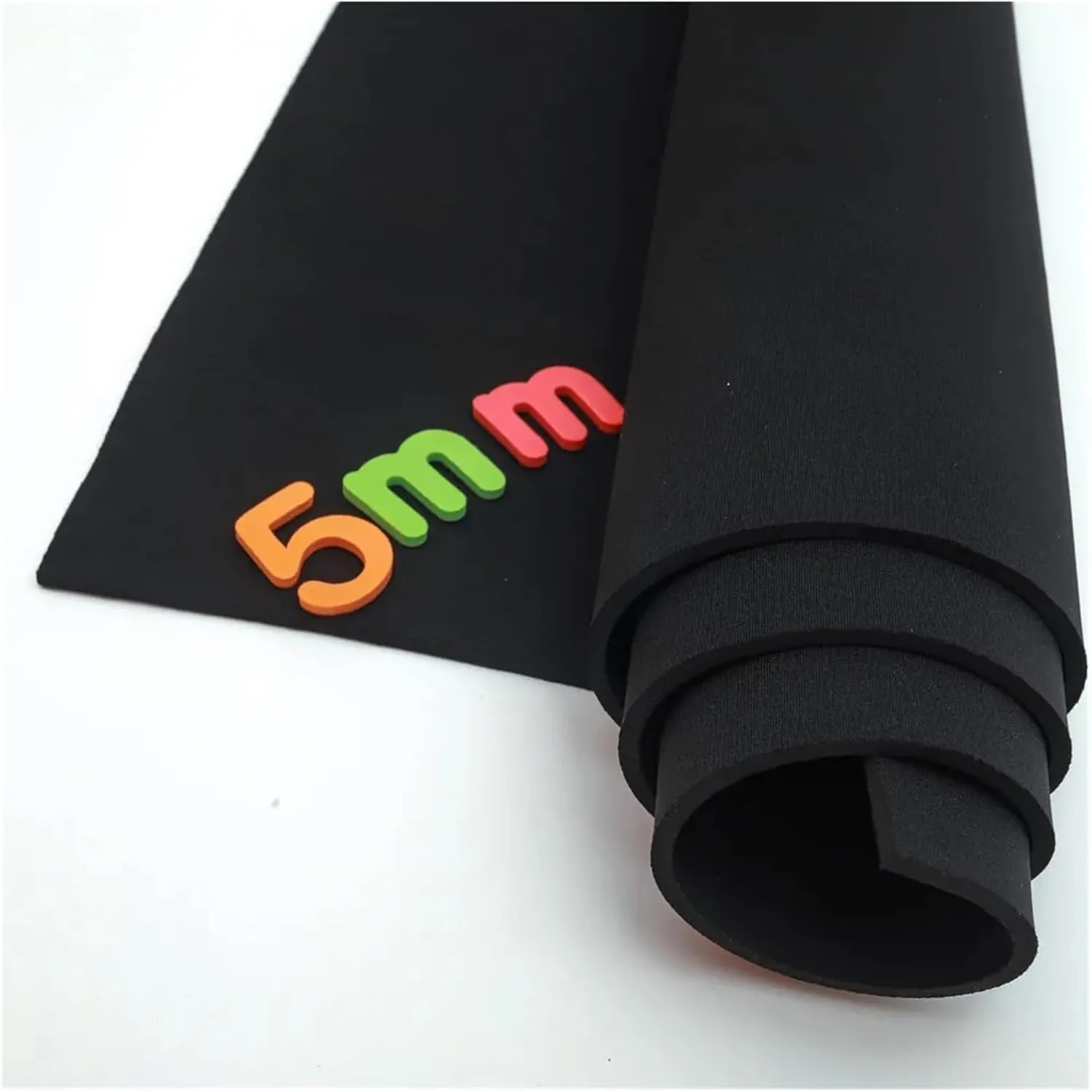 5mm Double Sided Neoprene Fabric, Wetsuit, Laptop Bag, Travel Bag, Waterproof Windproof Shockproof Protection(45cm x 40cm)