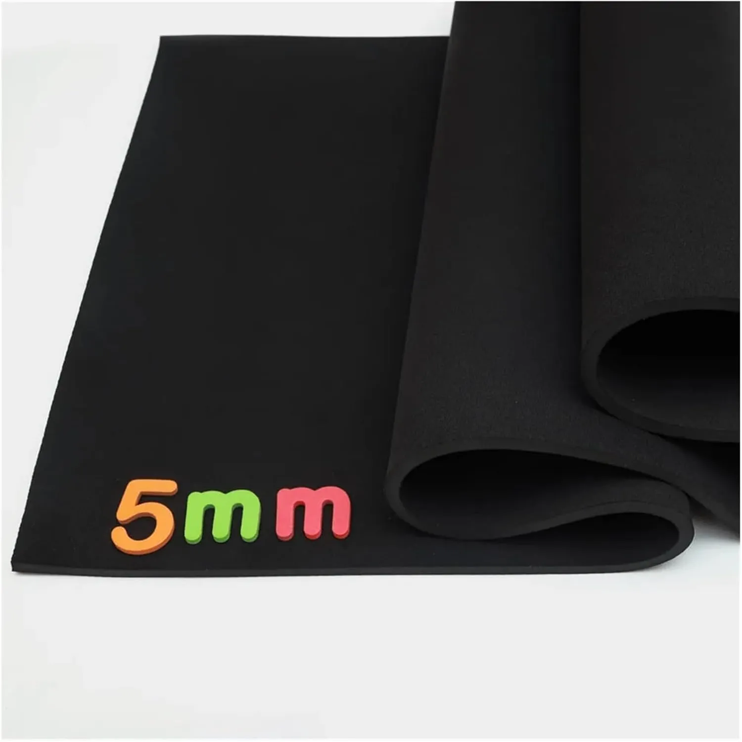 5mm Double Sided Neoprene Fabric, Wetsuit, Laptop Bag, Travel Bag, Waterproof Windproof Shockproof Protection(45cm x 40cm)
