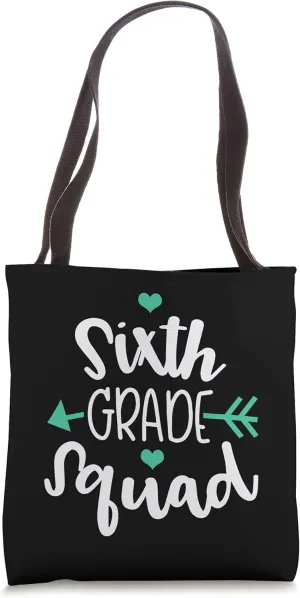6th Grade Back To School For Teacher & Students Tote Bag