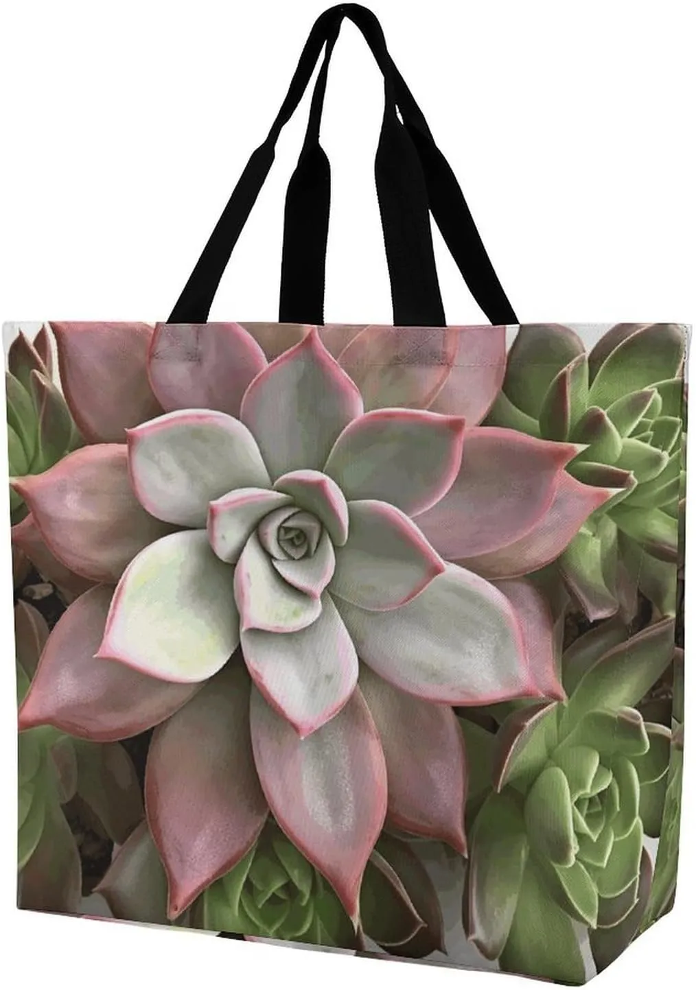 A Gym Artifact, The Canvas Succulent Botanical Printed Yoga Storage Bag Is Durable, Wear-resistant And Does Not Strangle Shoulders. It Is Suitable for Both Men And Women