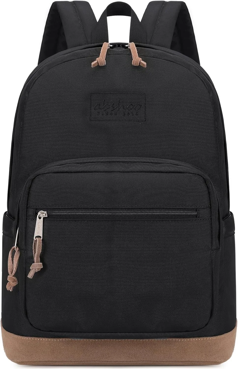 abshoo Classic Teen Boys College Laptop Backpack for School Men Middle High School Backpack For Girls School Bookbag (Black)