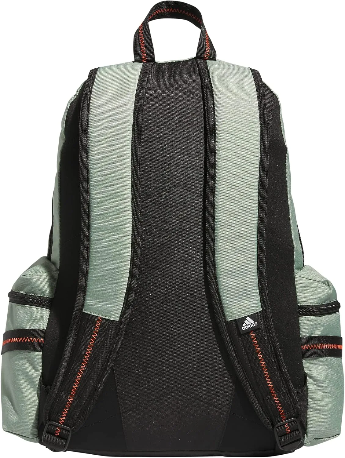 adidas City Icon Backpack, Silver Green/Impact Orange, One Size