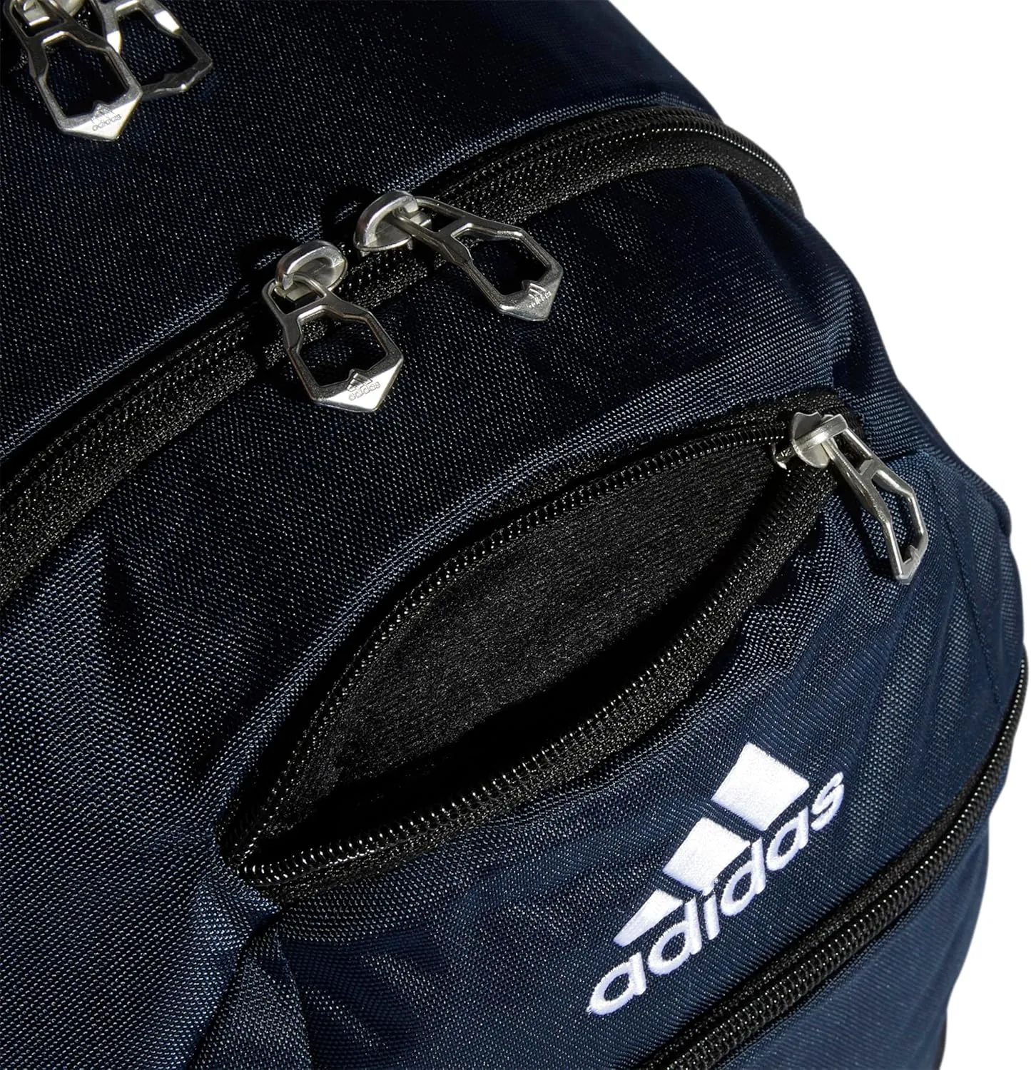 adidas Striker Sports Backpack for Soccer and More, Workout Bag for Men and Women, Team Navy Blue/Black/White, One Size