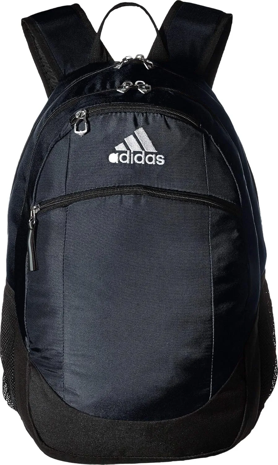 adidas Striker Sports Backpack for Soccer and More, Workout Bag for Men and Women, Team Navy Blue/Black/White, One Size