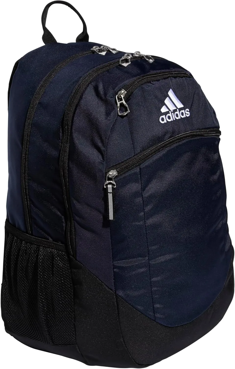 adidas Striker Sports Backpack for Soccer and More, Workout Bag for Men and Women, Team Navy Blue/Black/White, One Size