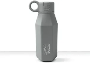 Adm&Eve Kids DENT Leak Proof Silicone Water Bottle for Toddlers Essentials School Travel Light Weight Soft Water Bottle, Easy to Clean with Pop-Up Spout 12 OZ