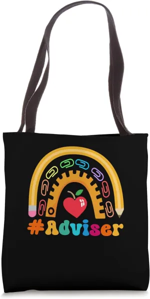 Adviser Appreciation Week Back to School 100th Day Tote Bag