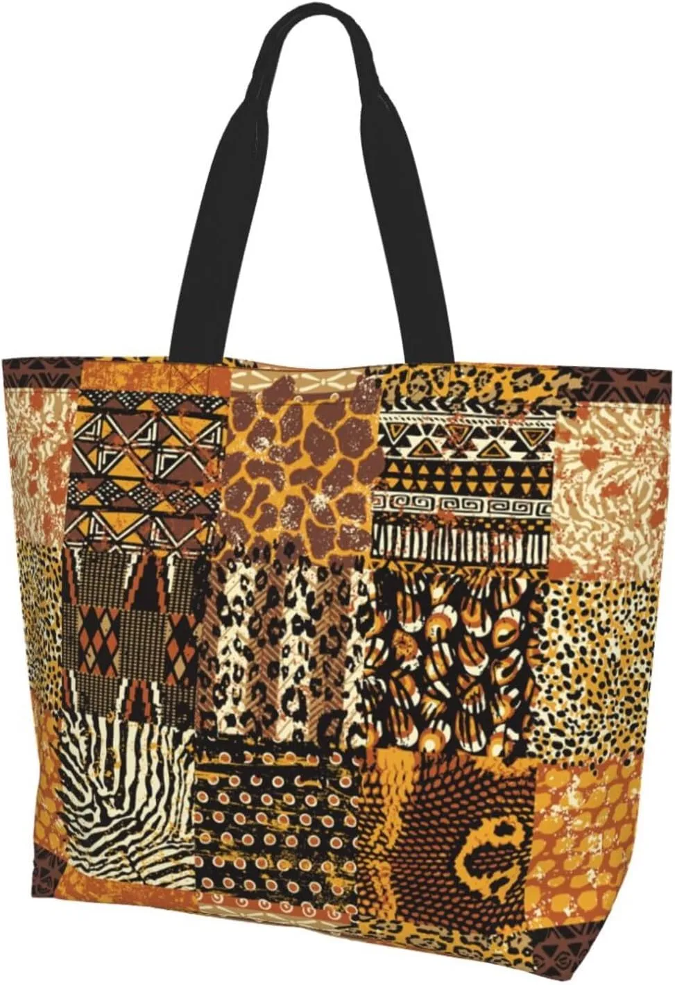 African Ethnic Grocery Bag Africa Shoulder Bag Handbag Shopping African Grocery Bags Tote Bag African Art Bag
