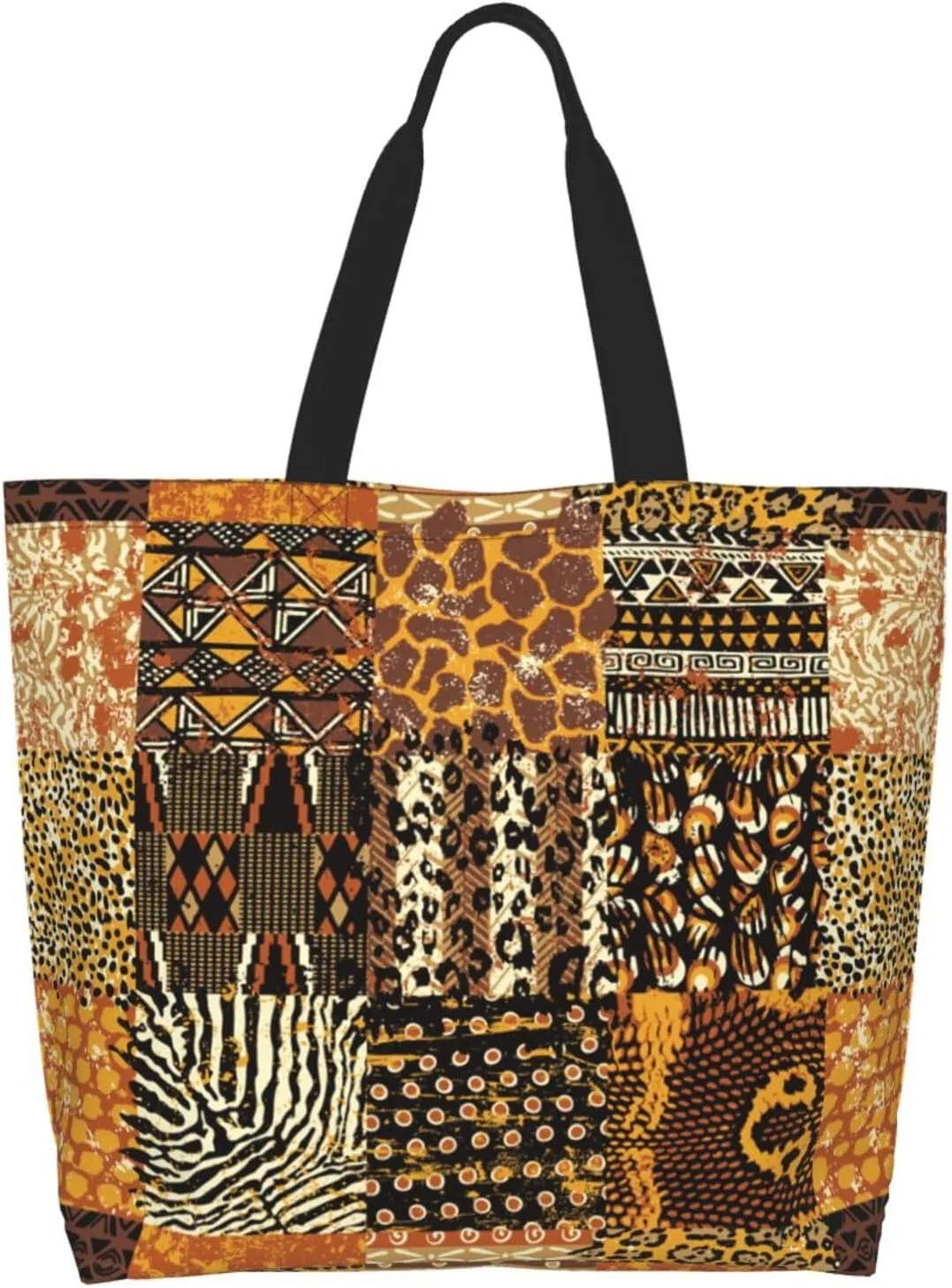 African Ethnic Grocery Bag Africa Shoulder Bag Handbag Shopping African Grocery Bags Tote Bag African Art Bag