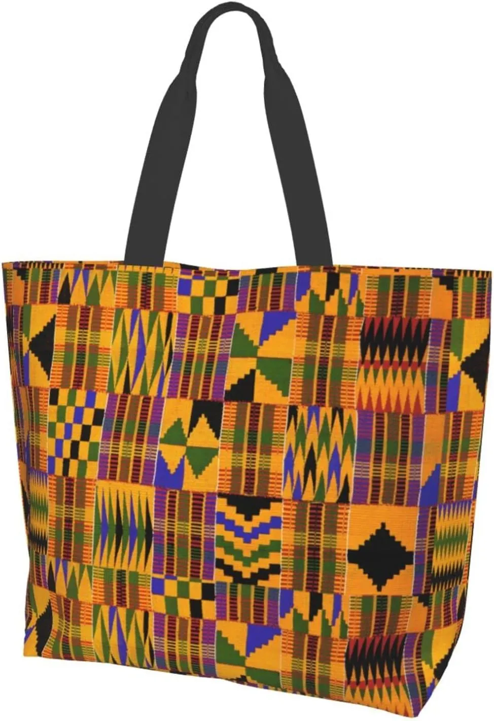 African Ethnic Shoulder Tote Bags Tribe Casual Bag African Shoulder Handbags Shopping Handbag Grocery Bags