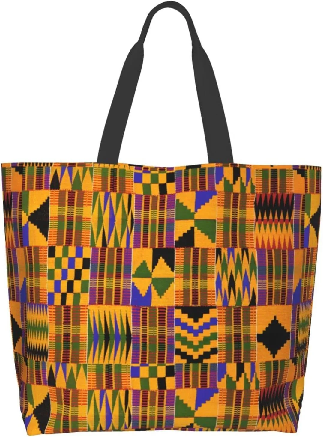 African Ethnic Shoulder Tote Bags Tribe Casual Bag African Shoulder Handbags Shopping Handbag Grocery Bags