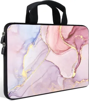 AMARY laptop sleeves 11.6" 12" Laptop Handle Bag Neoprene Notebook Carrying Pouch Chromebook Sleeves case Fit Apple MacBook Air HP DELL Lenovo Asus for men women (AMR12-02)