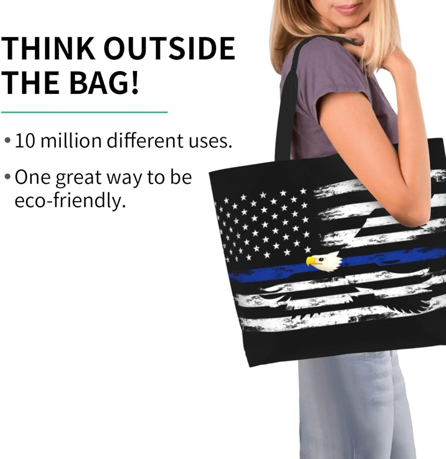 American Grocery Bag American Flag Shopping Bag America Handbag Bags American Tote Bag Flag Bags