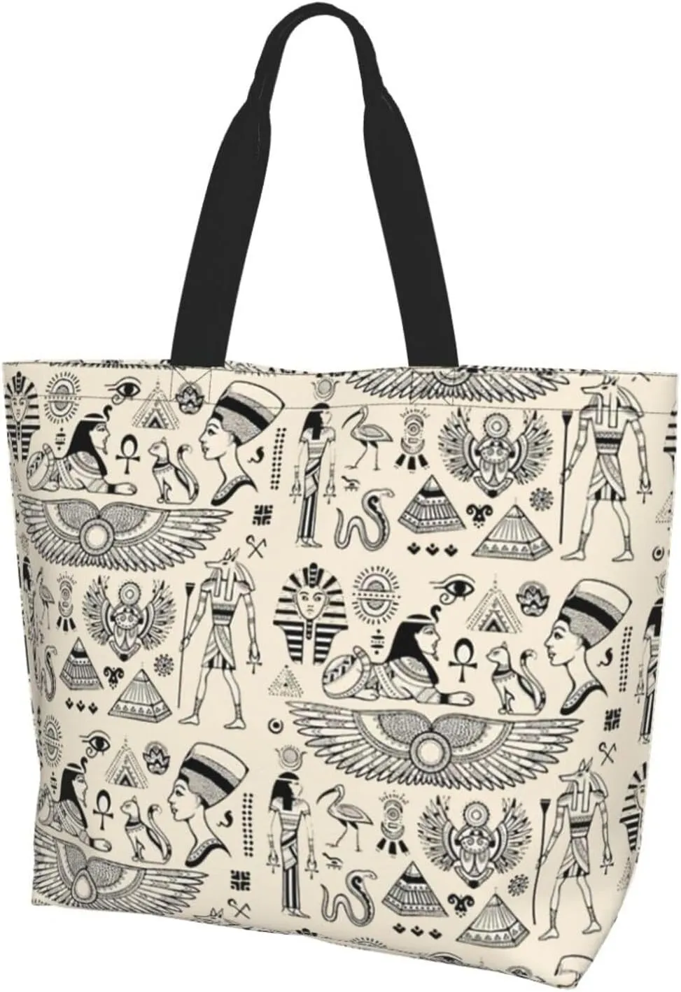 Ancient Egypt Grocery Bag Egypt Shoulder Bag Egyptian Grocery Bags Tote Shopping Bag Egypt Bag History Gifts