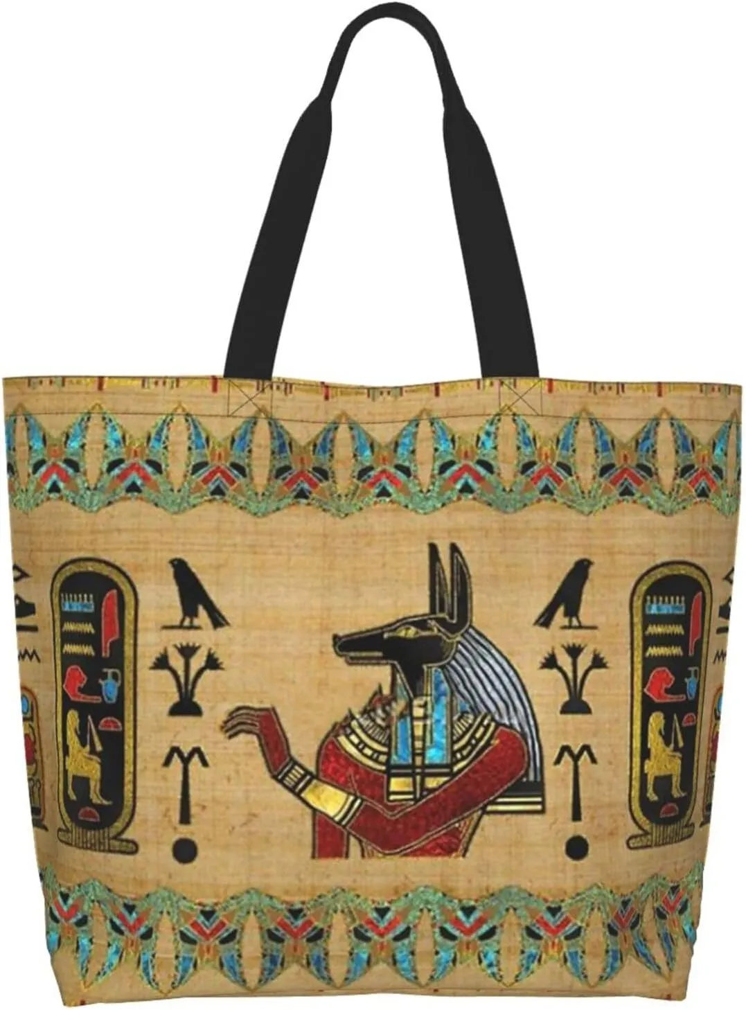 Ancient Egypt Grocery Bag Egypt Shoulder Bag Egyptian Grocery Bags Tote Shopping Bag Egypt Bag History Gifts