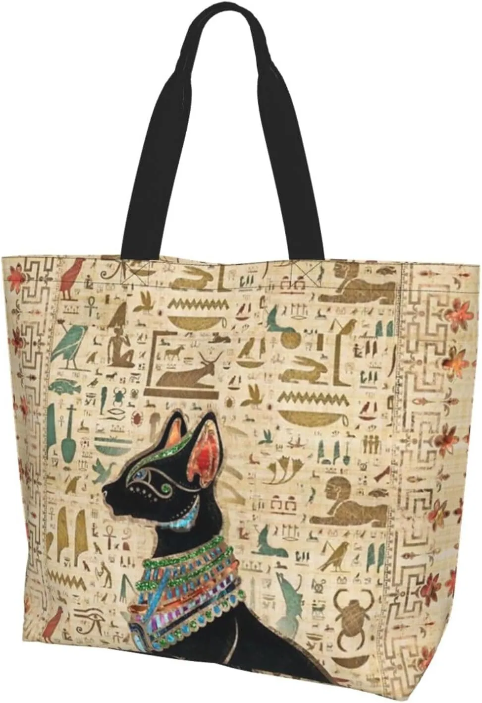 Ancient Egypt Grocery Bag Egypt Shoulder Bag Egyptian Grocery Bags Tote Shopping Bag Egypt Bag History Gifts