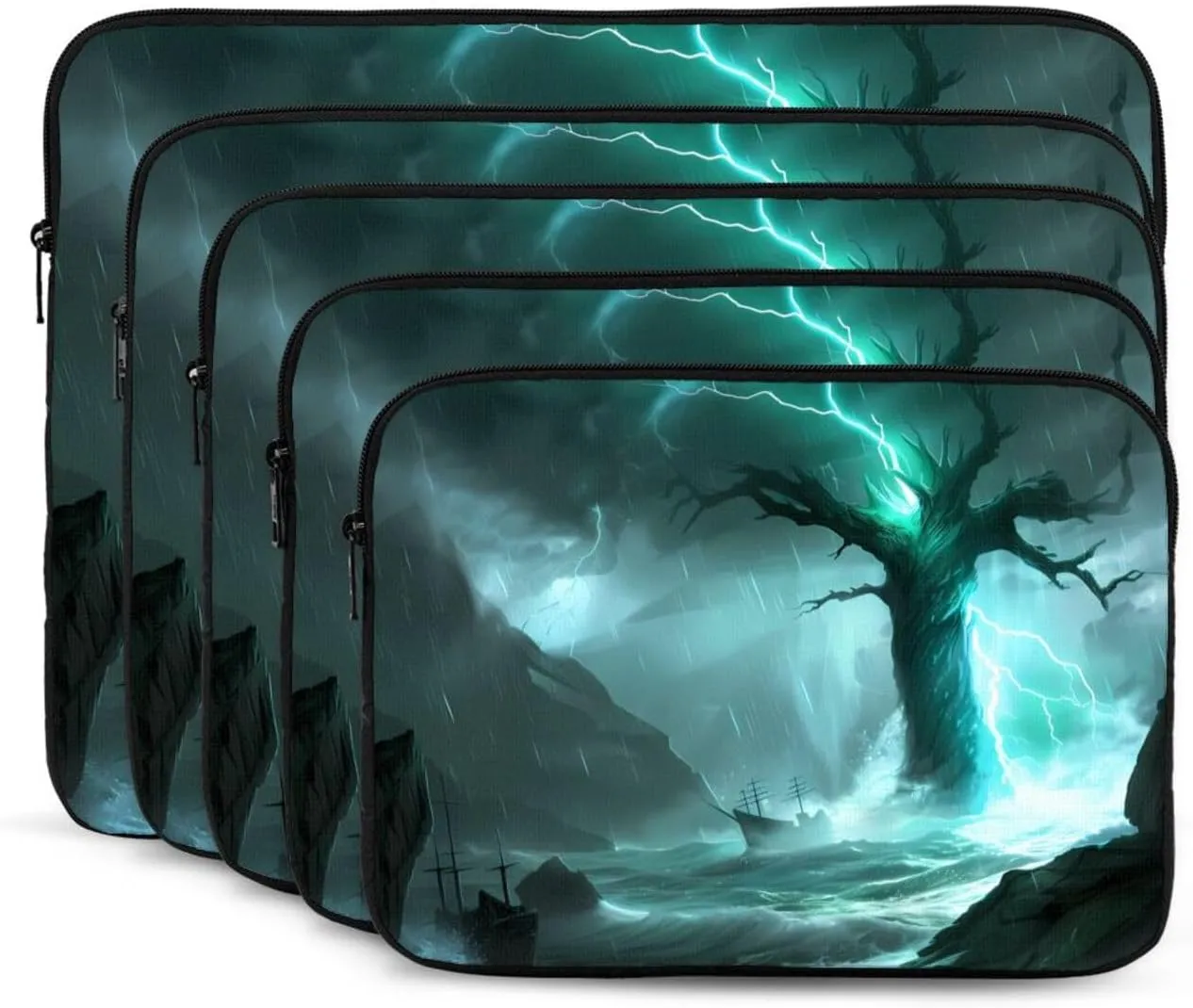 Ancient Tree In The Storm Laptop Inner Bag Laptop Sleeve Case Briefcase Carrying Laptop Cover