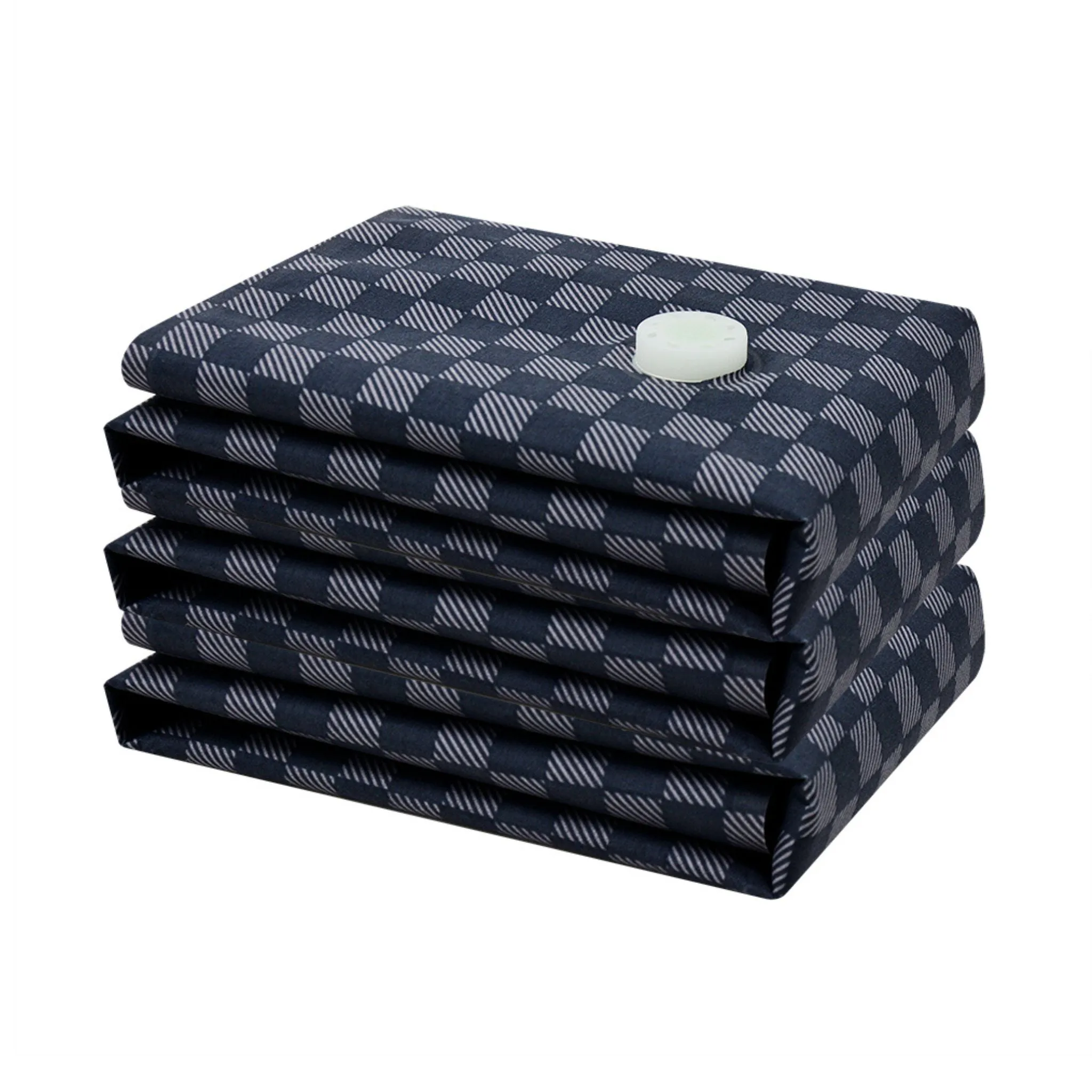ANYHOUZ Vacuum Storage Bag 1PC Black Airtight Oxford Fabric Compression Space Saving Organizer