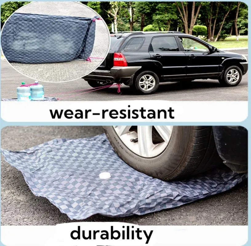 ANYHOUZ Vacuum Storage Bag 1PC Black Airtight Oxford Fabric Compression Space Saving Organizer