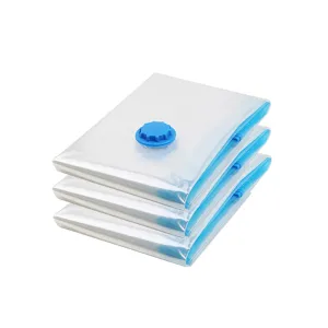 ANYHOUZ Vacuum Storage Bag 3 Pack Airtight Sealed Compression Space Saving Organizer