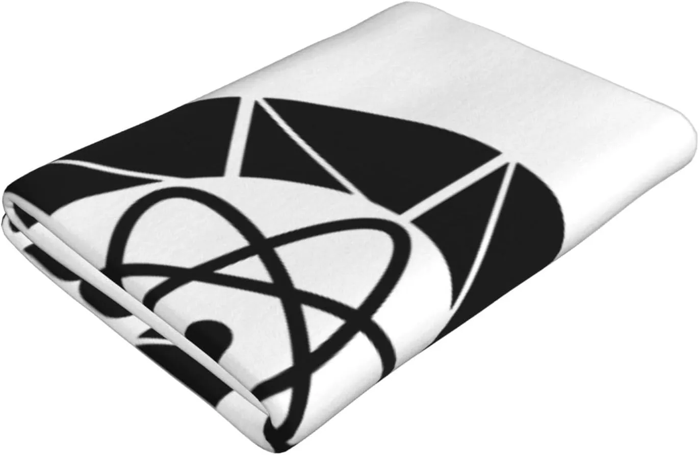 Aperture Science Innovators Beach Towel 55x27.5 Inches - Ultra Soft Quick Dry Sand Towel, Lightweight Large Bath Towel for Pool, Summer, Travel