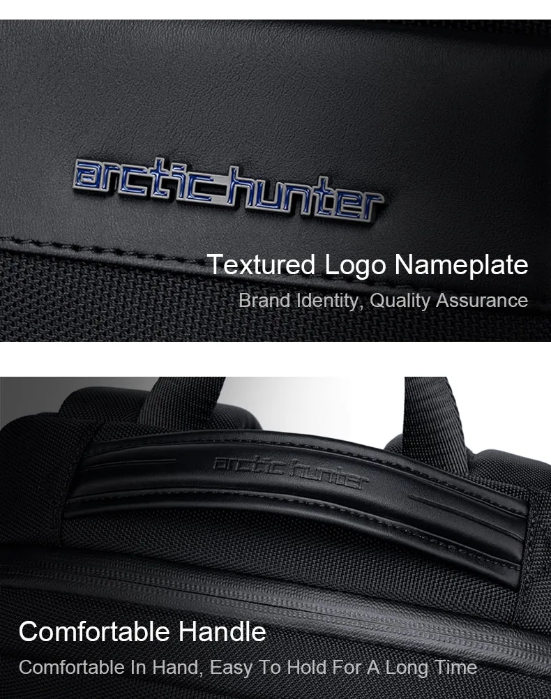 Arctic Hunter i-Sherwoodz Multi Compartment Laptop Backpack Business Travel Laptop Bag (15.6")