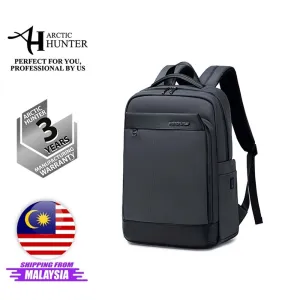 Arctic Hunter i-Sherwoodz Multi Compartment Laptop Backpack Business Travel Laptop Bag (15.6")
