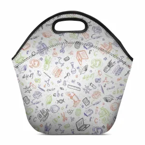 Back to school doodles Lunch Bag