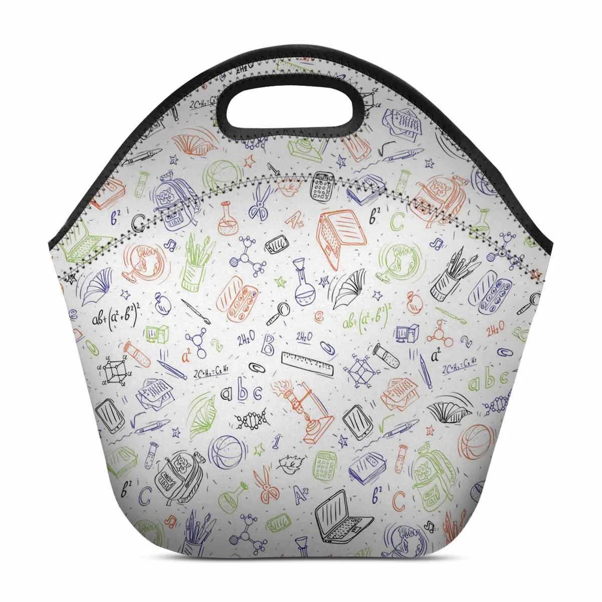 Back to school doodles Lunch Bag