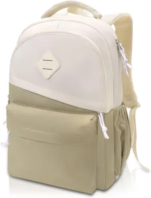 Backpack for School,Classic Women Bookbag with Laptop Compartment for Teen Girls and Boys,Mochilas Escolares for High School College Students