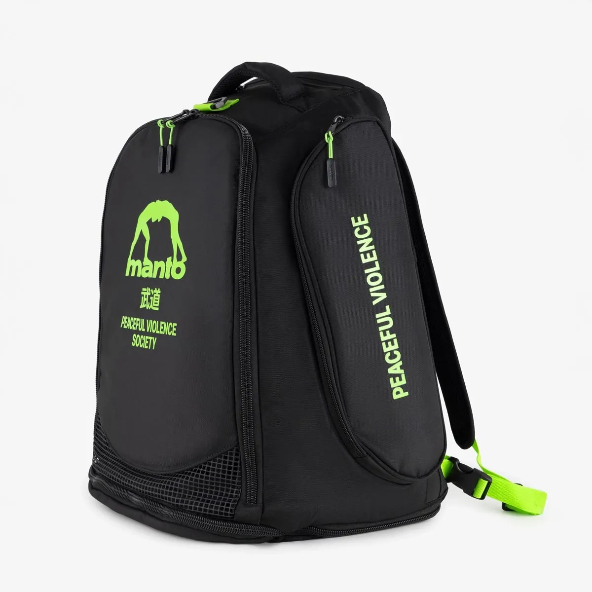Backpack Manto SOCIETY Convertible XL Black-green