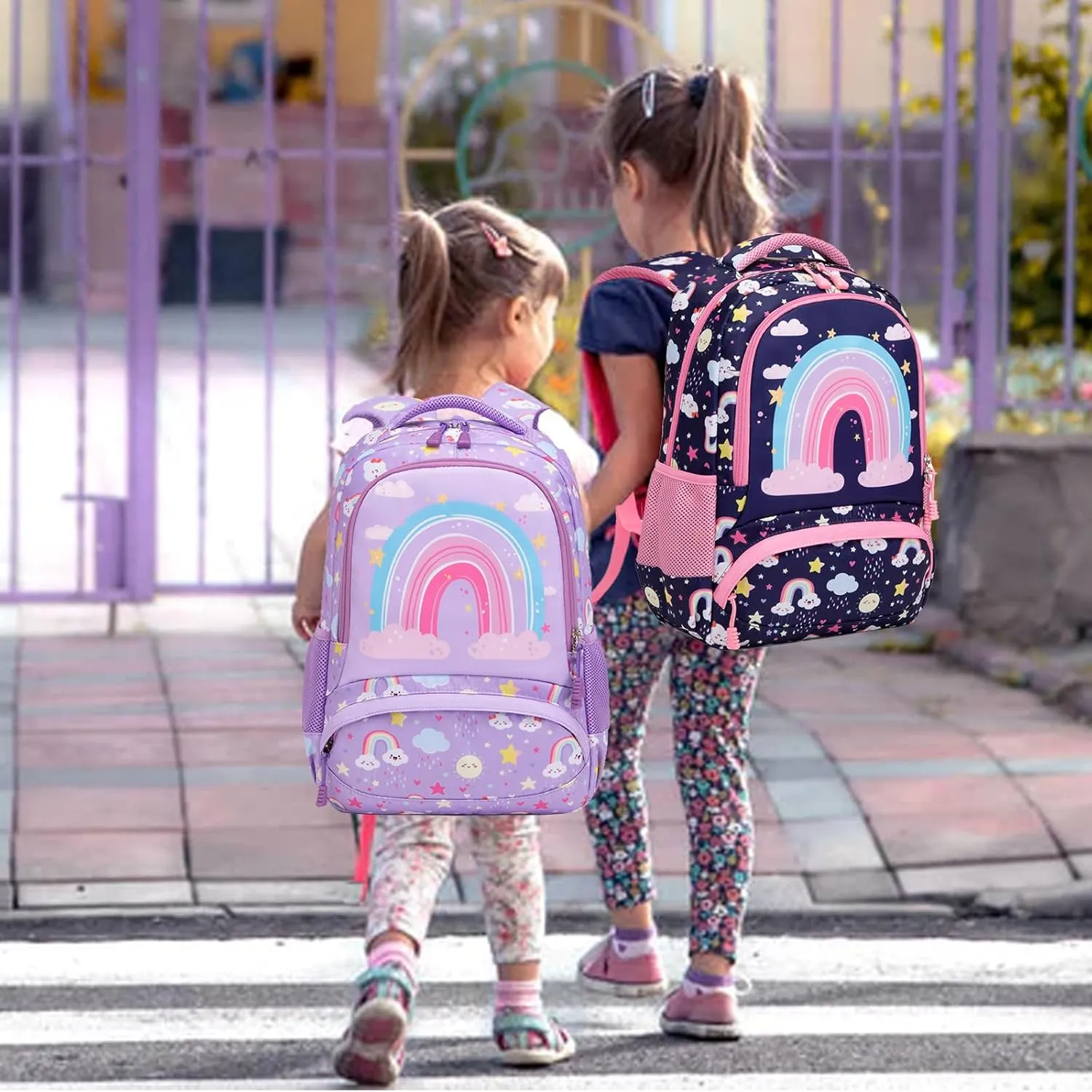Backpack Unicorn for Girls School Preschool Backpack for Girls 3 IN 1 School Bookpack Set with Lunch Bag Pencil Bag